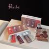 PAGE VINE Grensoverschrijdende Lipgloss Set: Boter Verzachtende & Hydraterende Getinte Lippenbalsem, Collectie van 4 Stuks