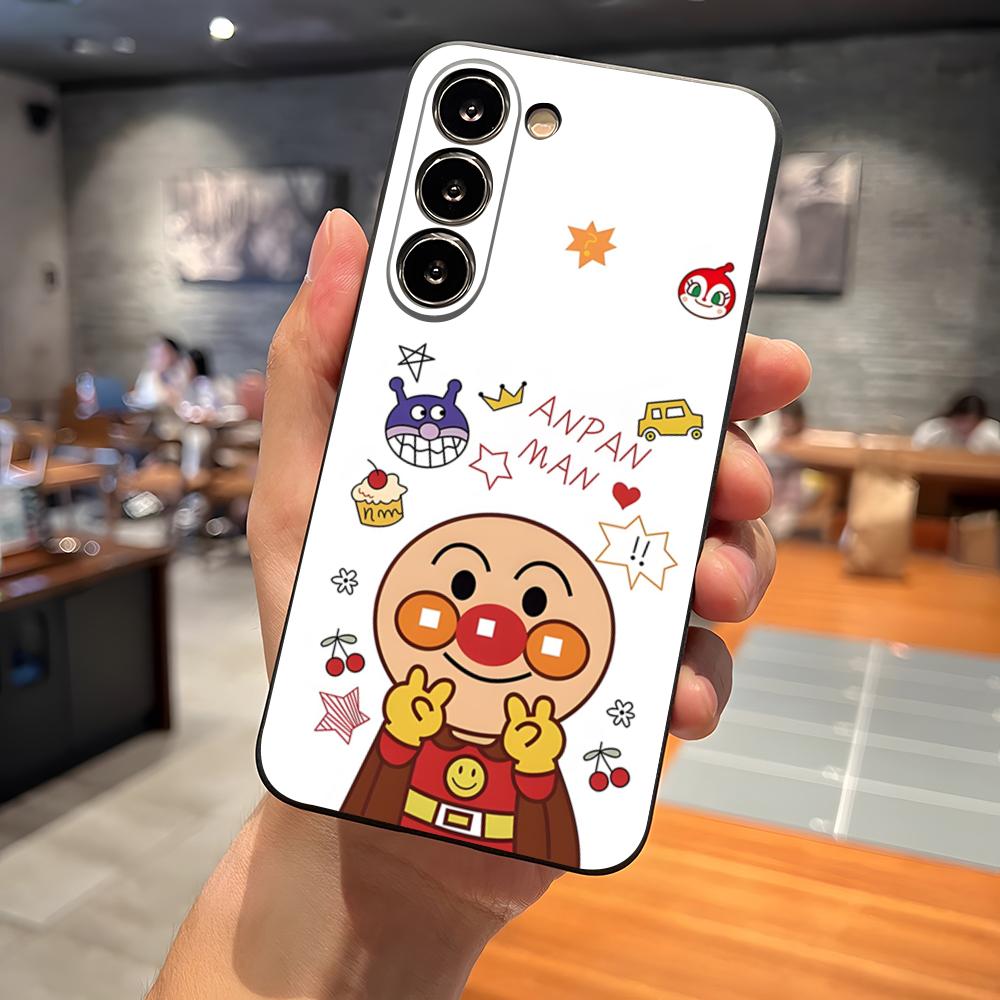 Phone Case For Samsung S26 S24 Ultra S25 S23 Fe S22 S20 S21 Plus A16 A54 A34 A53 Back Cover Cartoon Cute Anpanman