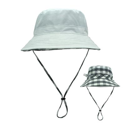 Outfly Kid's Bucket Hat značky Double Side Wear Anti Ultraviolet Sun Hat pro děti v letním plážovém klobouku