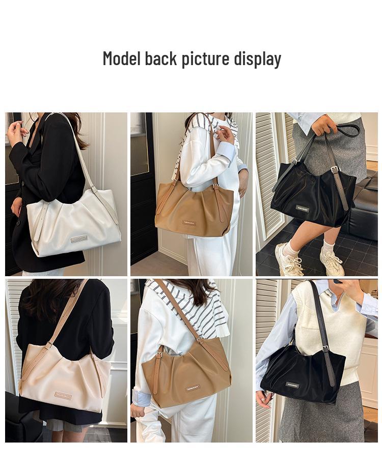2025 Four Seasons Fashionable Versatile Tote: Simple, Casual, Niche Shoulder & Underarm Bag