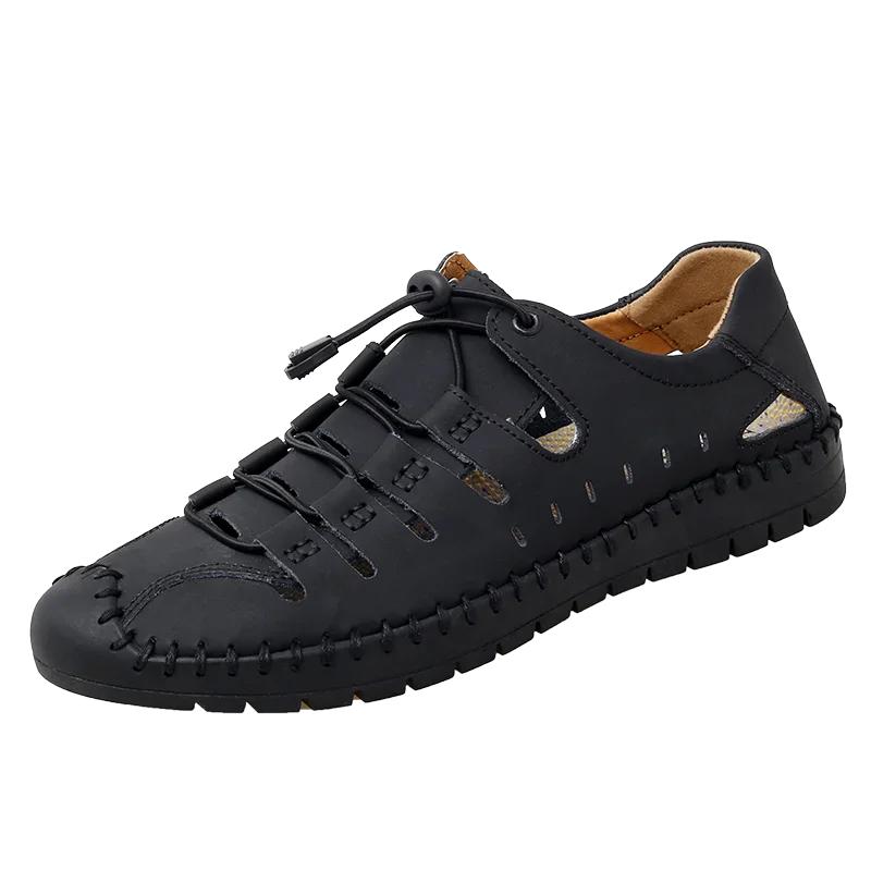 Designer Men's Shoes Summer Men's Sandals Trend  Outdoor Sandals for Man Original Brands Shoes Man's Leather Sandal Trending