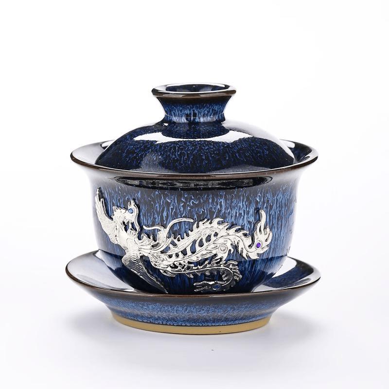 Chaxun Elegant Semi-Handmade Ceramic Tea Set