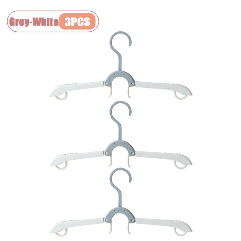 Multi Function Travel Hanger Folding Clothes Rack Portable Laundry Drying Rack for Business Trips and Home Use