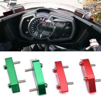 Motorcycle Screen Risers & Windscreen Risers for Kawasaki Ninja 400 and Ninja 250 (2018-2024) (Green)