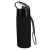 450ml Collapsible Water Bottle with Handle BPA Free Food Grade Leak Resistant Travel Sports Foldable Water Bottle