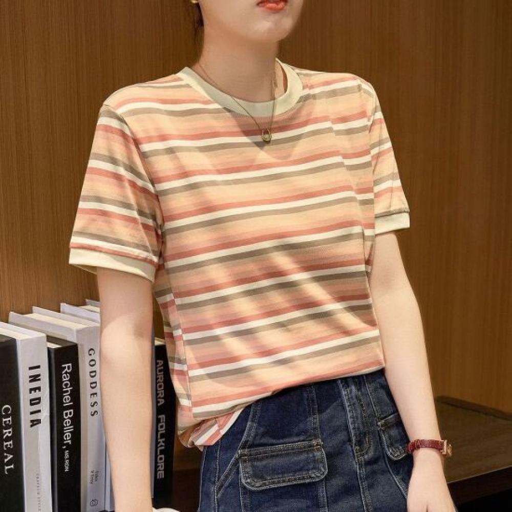 Navava Women Casual Daily Round Neck ShorT Sleeve T shirT nT3298