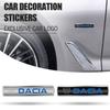1 buc Emblema Metalică Cromată pentru Mașină Autocolante Laterale de Aripă Spate Caroserie pentru Dacia Duster Logan Sandero 2 Mcv Sandero MK Cilo Stepway