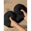 Women's Strapless Push Up Bra Invisible Front Closure Padded Bandeau No Slip Lift Up Bra for Wedding