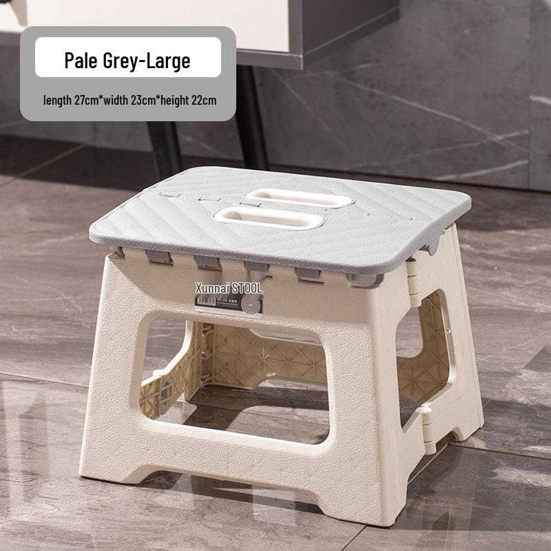 Thickened Plastic Folding Chair for Kids - Portable Indoor/Outdoor Stool