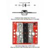 100A High Current Ideal Diode Module Charging Backflow Protection Reverse Connection Reverse Current Protection Non-Grounded