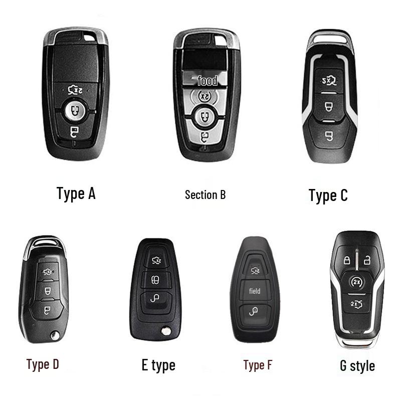 Ford Car Key Case Shell for Mondeo, Edge, Taurus, Escort, Focus, Explorer, Mustang