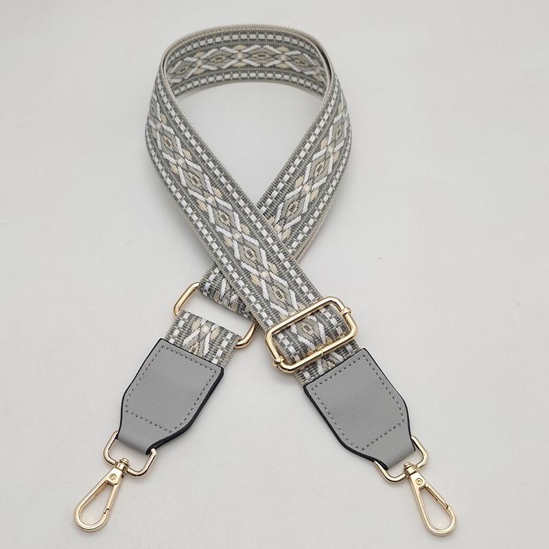 

Регульований шкіряний ремінь кросбоді - Жіночий плечовий аксесуар Silver Hook