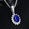 Fashionable Ruby Necklace for Women Princess Wedding Pendant Elegant Collarbone Chain