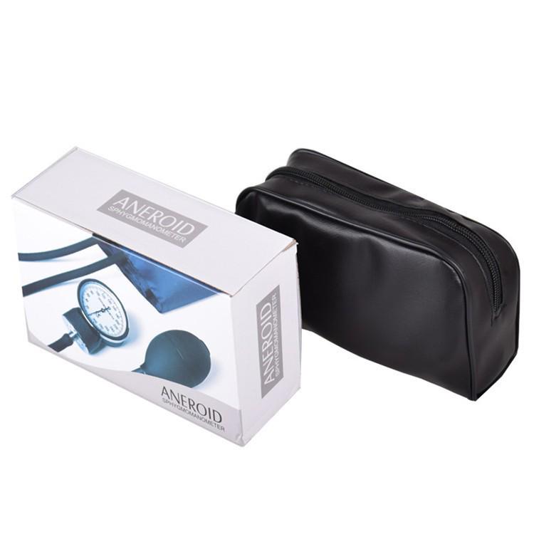 Home Arm-Type Manual Blood Pressure Monitor with Double-Tube, Double-Head Mechanical Stethoscope