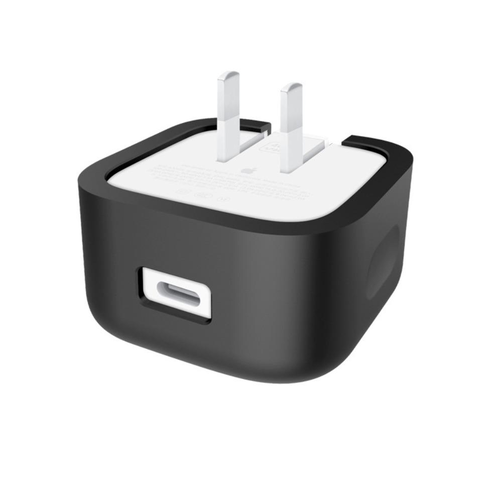 Sturzsicherer Ladeadapter-Hülle Silikon-Schutzhülle Netzteilabdeckung für Apple Ladegerät 40W