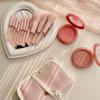 10 Pcs Mini Cherry Blossom Makeup Brush Facial Makeup Makeup Brush Concealer Foundation Eyeshadow Brush Set Travel Makeup Brush