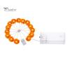 Festive Tabletop Lighting Marigold Flower String Lights, Artificial Cempasuchil Decorative Lamps, Halloween Flexible Warm White Garland LED