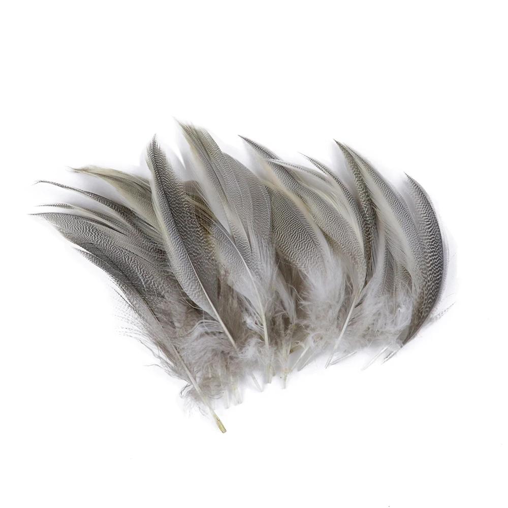 50pcs Natural Duck Feathers 8-13cm for Crafts DIY Jewelry Making Home Decoration Clothing Costume Sewing Accessory Pens Plumes