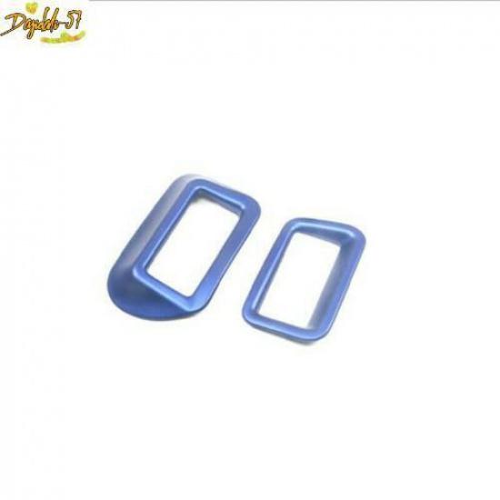 For Toyota C-HR CHR 2016- Blue Front Headlight Switch Button Cover Trim