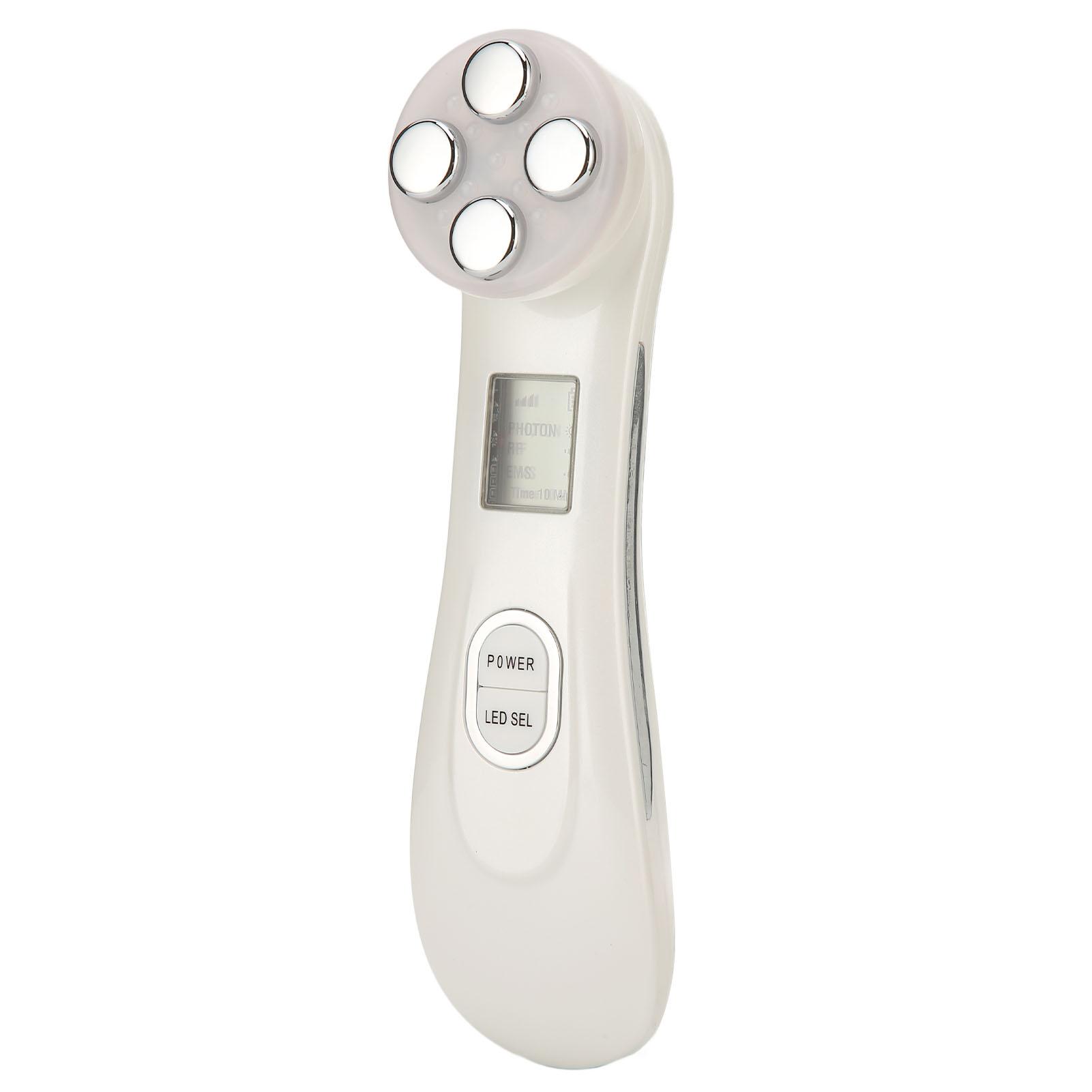 

EMS RF Машина Электропорация Радиочастотный Светодиодный Цветной Свет Подтяжка Кожи Машина Инструмент белый