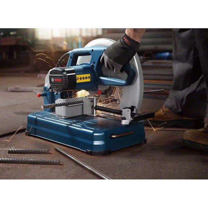 Scie Tronçonneuse À Métaux - BOSCH - GCO 14-24 J Professional - 2400 W - 65 Mm De Profondeur De Coupe
