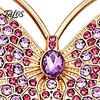 Dainty Butterflies Brooch Rhinestone Butterfly for Women, Vintage Insect Lapel Pin, Women Decorative Pin Accessory Clothes Scarf Shawl Dress