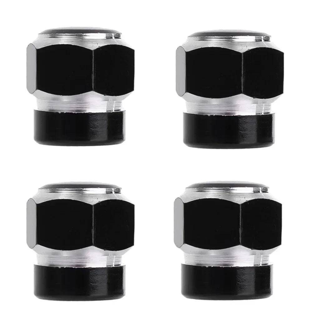 Capac universal pentru supapă pentru anvelope auto, roți pentru motociclete, pentru bicicletă, anvelopă hexagonală cu cap plat, capac pentru tijă, etanșare, capace anti-praf