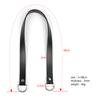 2pcs 58cm PU Leather Replacement Handles Bag Strap Handbags Shoulder Straps with Spring Gate Rings for DIY Purses Accessories