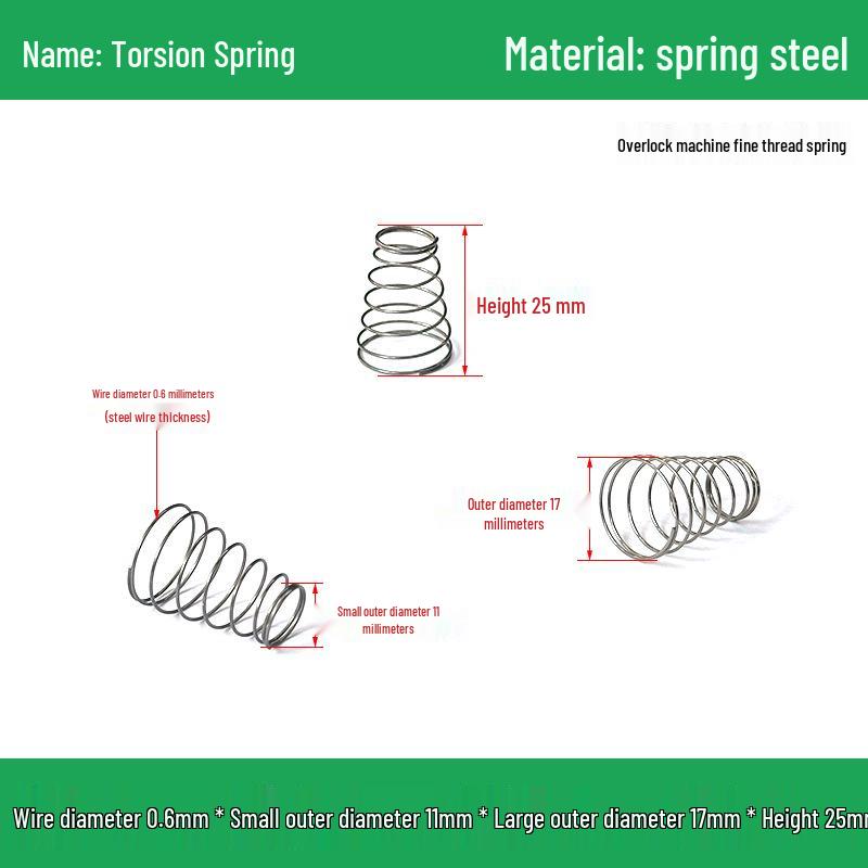 Stainless Steel Pagoda-Shaped Trapezoidal Compression Spring for Battery