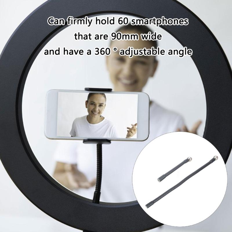 Universal Ball Head Mobile Phone Holder Support With Plastic Metal Design for 60mm-90mm Wide Devices Camera Photography