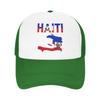 Haiti Flag Map Haitian Pride Mesh Baseball Caps Unisex Sport Trucker Worker Cap  Hat Adjustable Summer Trucker Hat