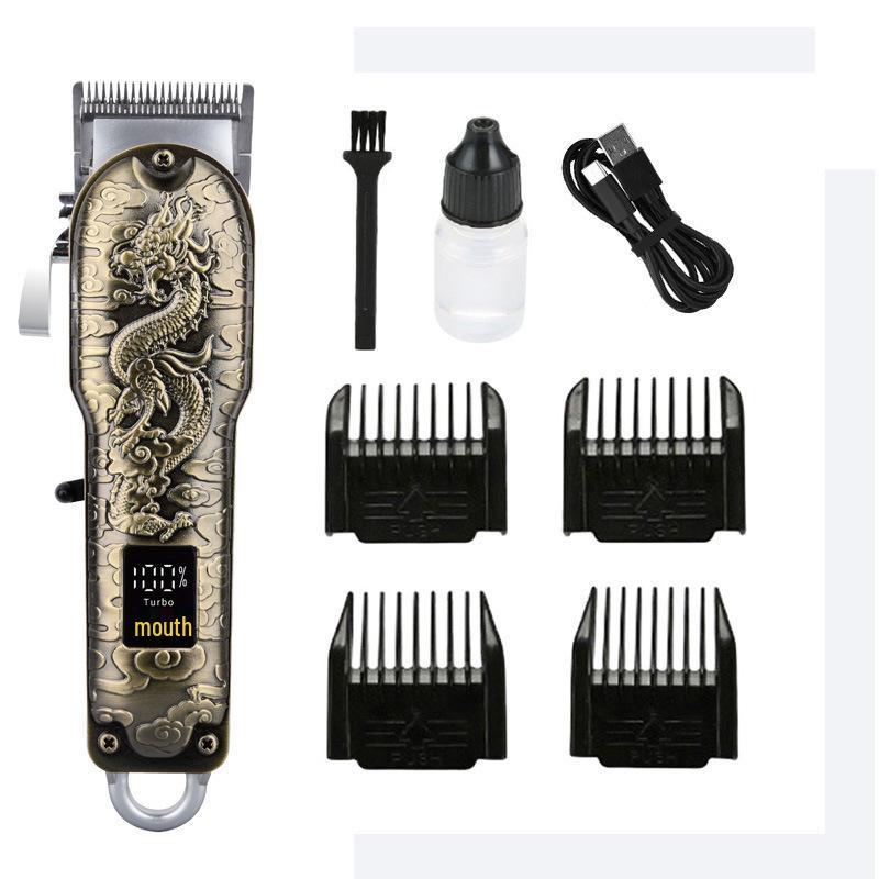 Professional High-Power Electric Hair Clipper for Home and Barber Use
