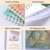 2025 A5 Weekly Planner Notebook Spiral Bound Monthly Planner Calendar Planner for Office School