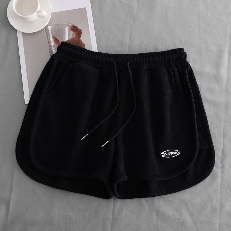 Sports Shorts Women's Summer New Hipster Hottie High-waisted Baggy Student Skinny Hot Pants Wide Leg Pants