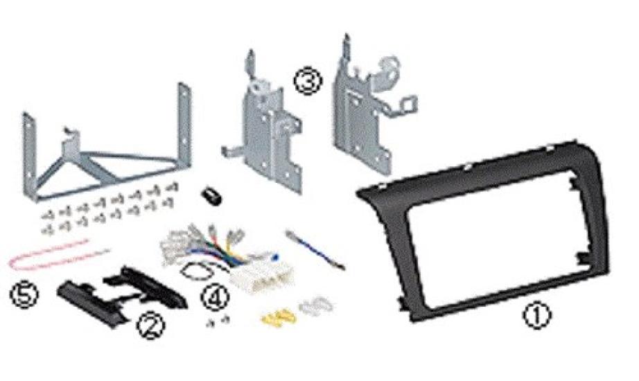 

Kanack Kanatechs Car AV Installation Set for Mazda Sport Axela/Axela [Part Number] TBX-T005
