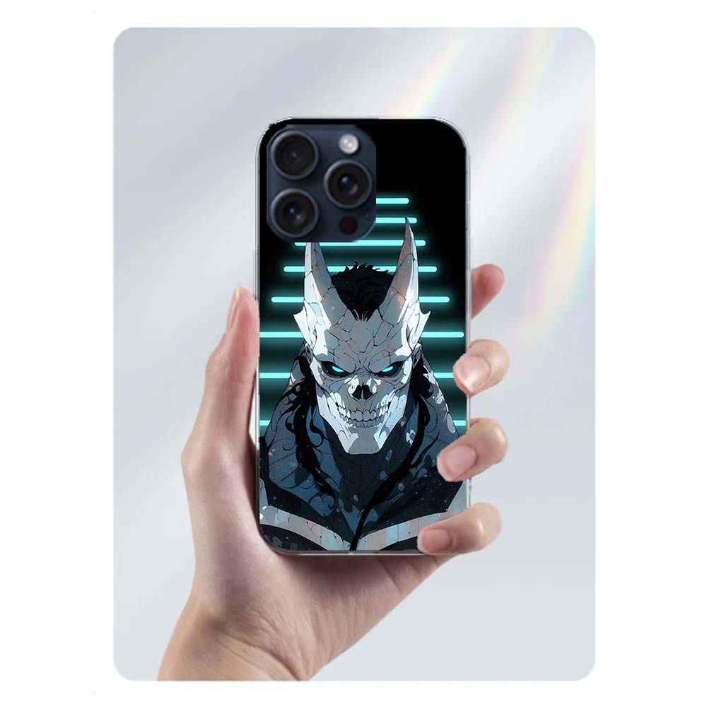 Kaiju No. 8 Anime Clear Phone Case For Iphone 17 Air 16 Pro Max 15 Pro 14 Plus 17E 16E 11 13 12 Mini Cover Cases Fundas Cell TPU