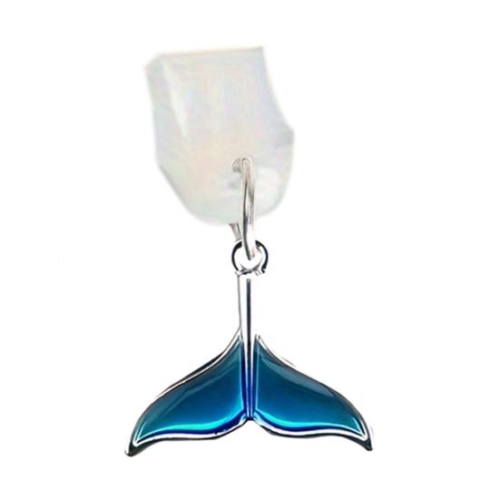 

Mobile Phone Dust Plugs Silicone Reusable Mermaid Tail Charging Port Protector for IPhone for Samsung Type-C Fashionable Accessories Gift for Women Type-C синій