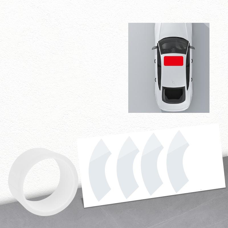 3/6M Universal Car Sunroof Waterproof Sealing Strip, Transparent, Noise Reducing, High Temperature Resistant Sunroof Sealing Kit