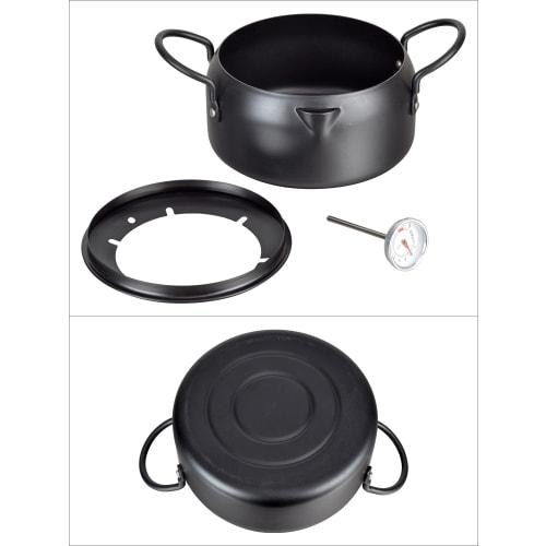 Wahei Freiz Kushiage Pot 16cm Tabletop Iiwa RB-2094