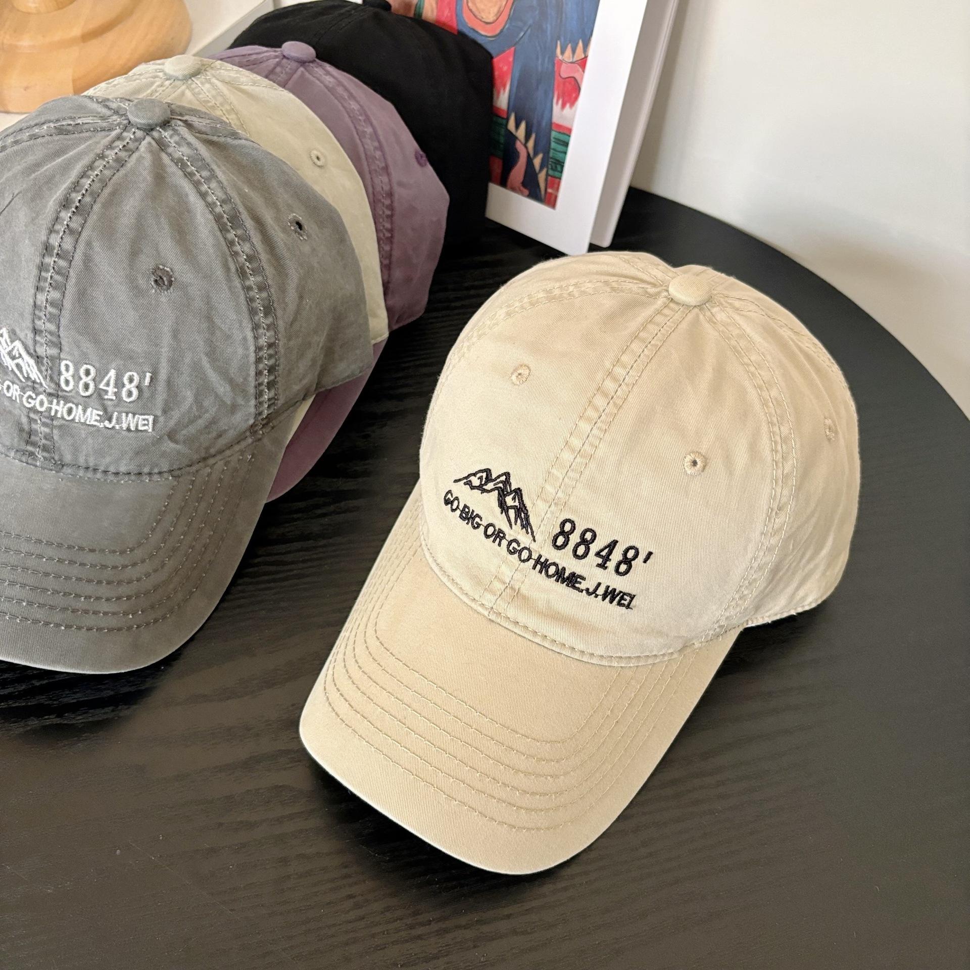 

Бейсболка с большой окружностью головы Детская весенне-летняя кепка для повседневного ношения, универсальная мужская летняя кепка с защитой от солнца M（56-58cm） бежевый