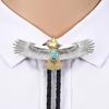 Alloy Bolo Tie for Men Golden Eagle Bolo Tie Necktie Collar Pendants Western Necklace for Teens Cowboy Rodeos Accessory