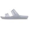 Classic Double Band Slide Sandals Light Grey 206761-007