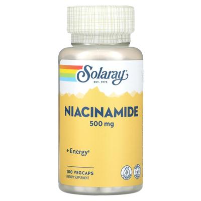Niacinamide, 500 Mg, 100 Veggie Caps