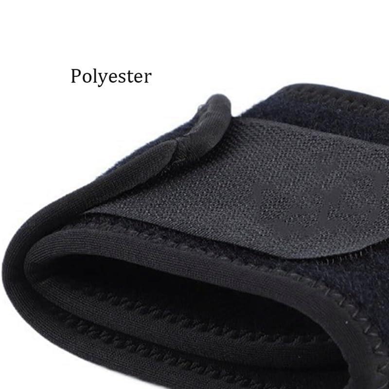 1 Pereche Bandaje Sport pentru Încheieturi Fitness Protecție Încheieturi Tampoane pentru Încheieturi Negru