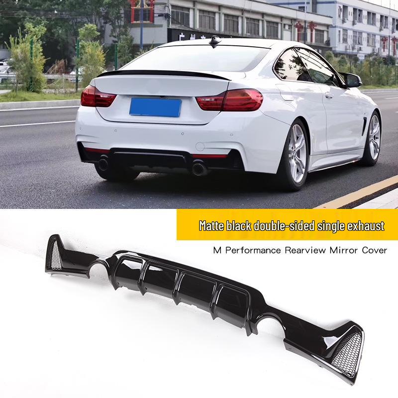 Compatible Front and Rear Lip Spoiler for BMW 4 Series 425i/430i with Quad Exhaust