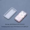 Geometric Love Heart Round Ellipse Square Rectangle Shield Shaped Pendant Mold UV Crystal Resin Perforated Silicone Mold