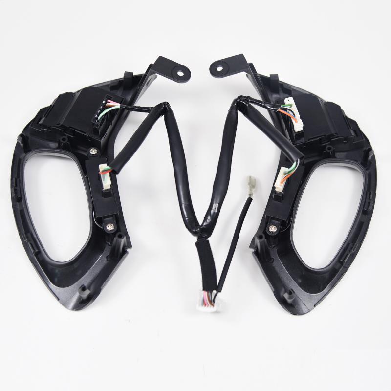 For Hyundai Tucson Ix35 Car Steering Wheel Cruise Bluetooth Control Buttons With Cables Light Grey