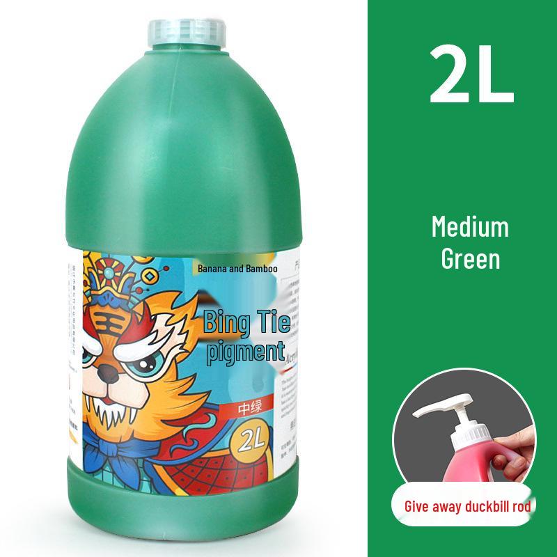 2L Acrylic Paint Bucket for Wall, Textile & Graffiti DIY Projects