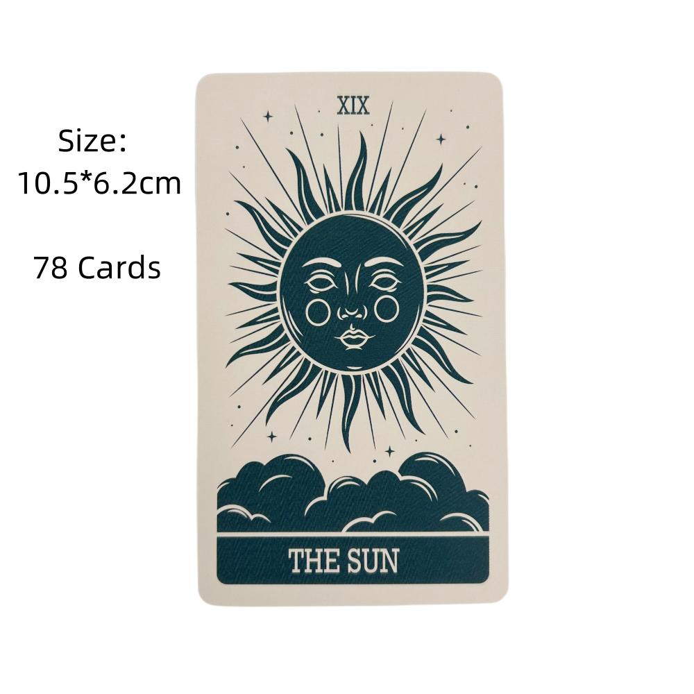 Magisches Hexen-Tarotkartenspiel für Anfänger Fate Visions Divination Edition Oracke Spielbrettdeck