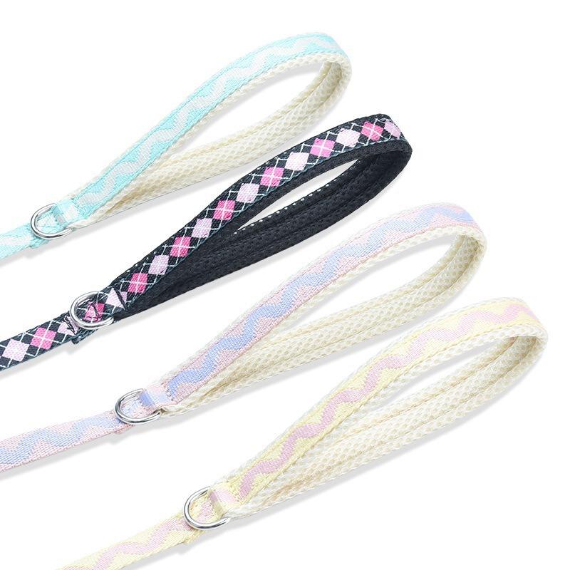 Dog Harness and Leash Set for Small Medium Dogs, Lightweight Breathable Mesh Puppy Harness, Adjustable Soft Pet Vest for Walking